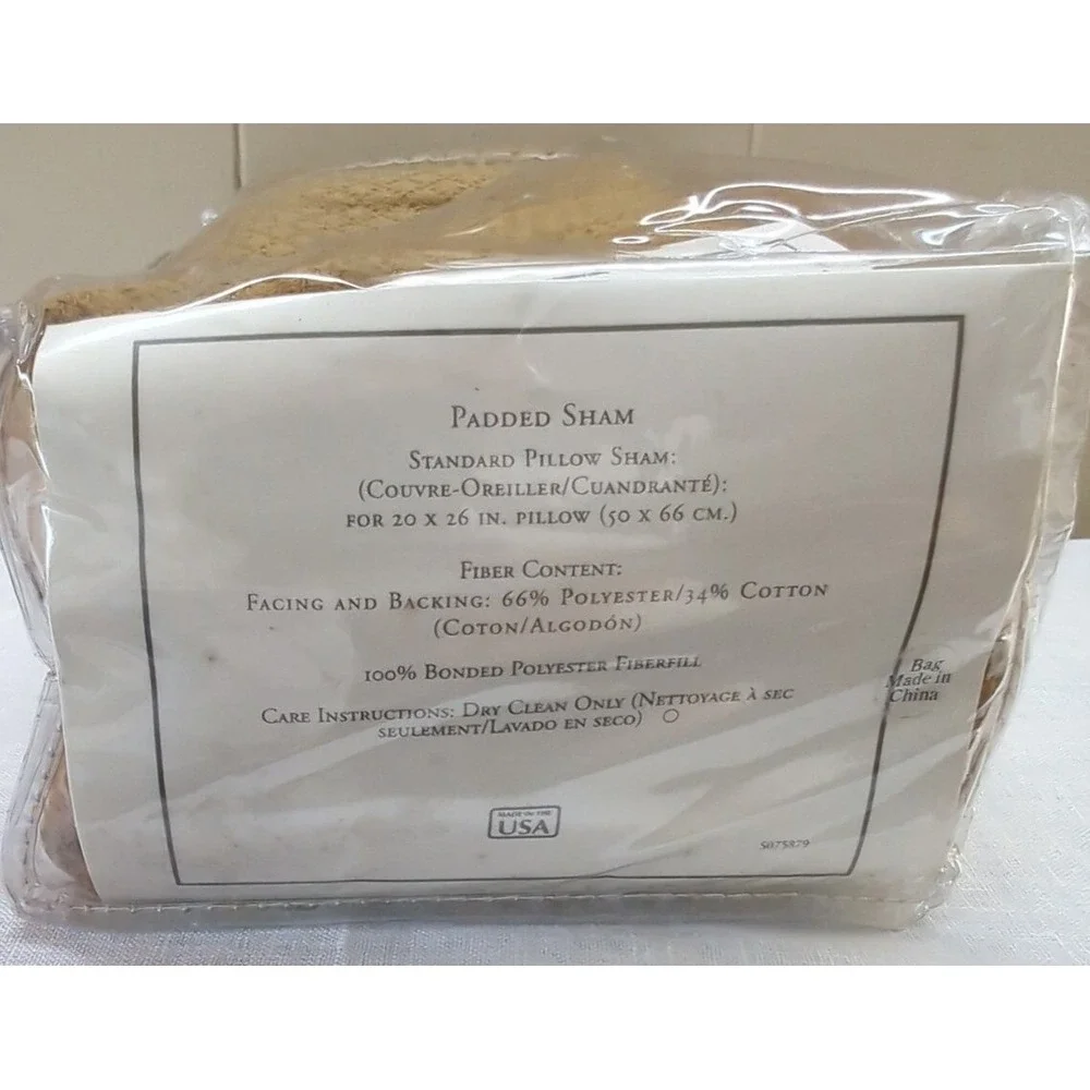 Martex Royal Legacy Padded Sham Target‎ Standard for 20